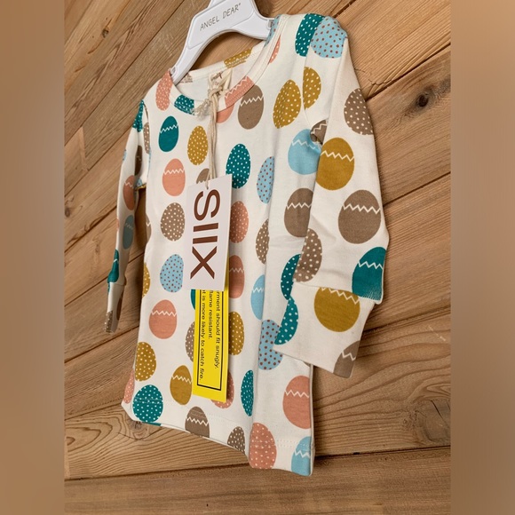 NEW SIIX Easter Baby Girl 2 Piece Pajamas Set, Size 12-18 months, Never Worn - Picture 5 of 9